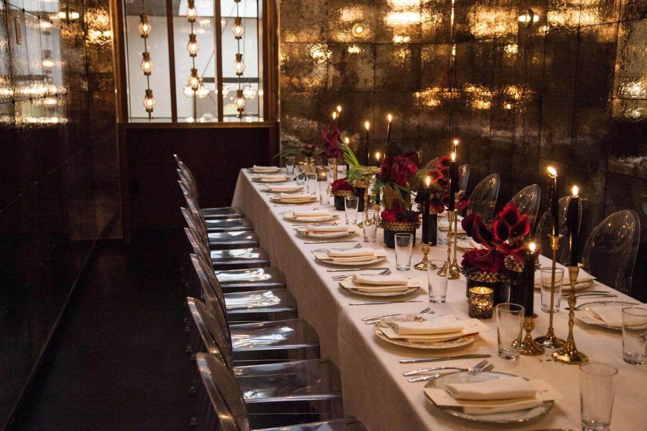 Hotel Figueroa, Unbound Collection By Hyatt Los Angeles Bagian luar foto The private dining room at the restaurant